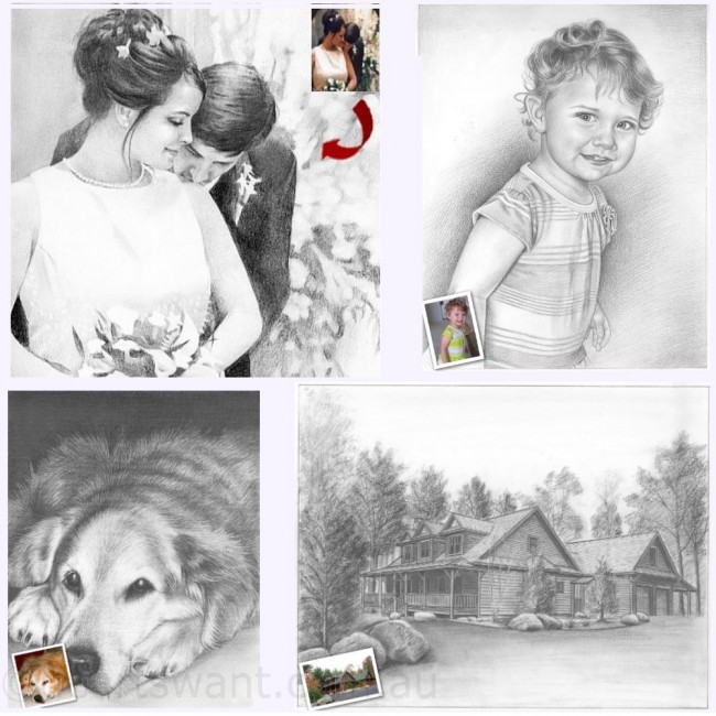 650x650 Hand Drawn Pencil Sketch - Hand Drawn Pencil Sketch From Photos