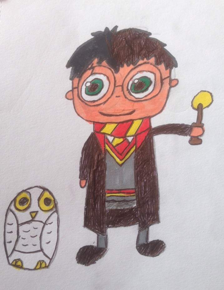 716x927 Free Hand Fan Art Weekly Harry Potter Amino - Hand Fan Sketch