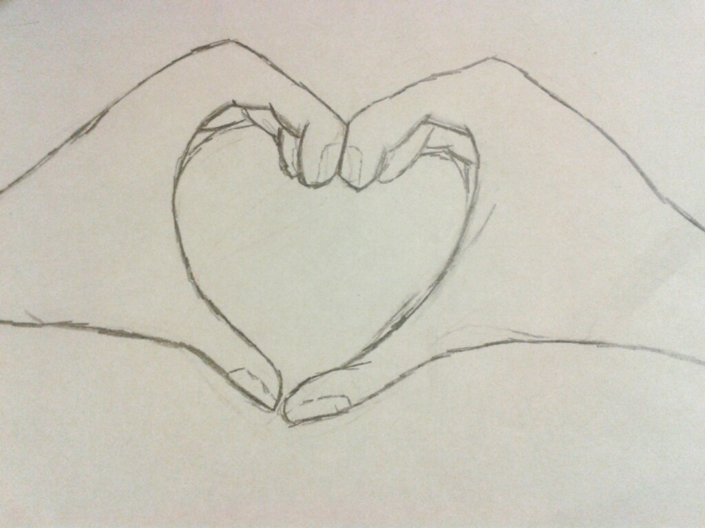 Featured image of post How To Draw A Hand Holding A Heart If you need to draw a hand very quickly this helpful tutorial will how to draw hands