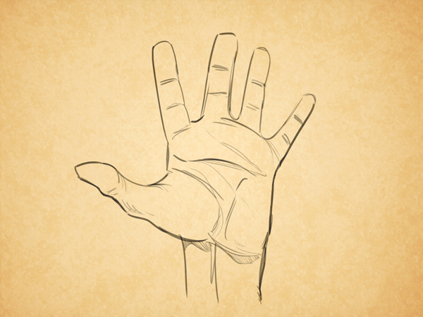 600x450 Cartoon Fundamentals How To Draw Cartoon Hands - Hand In Hand Sketch