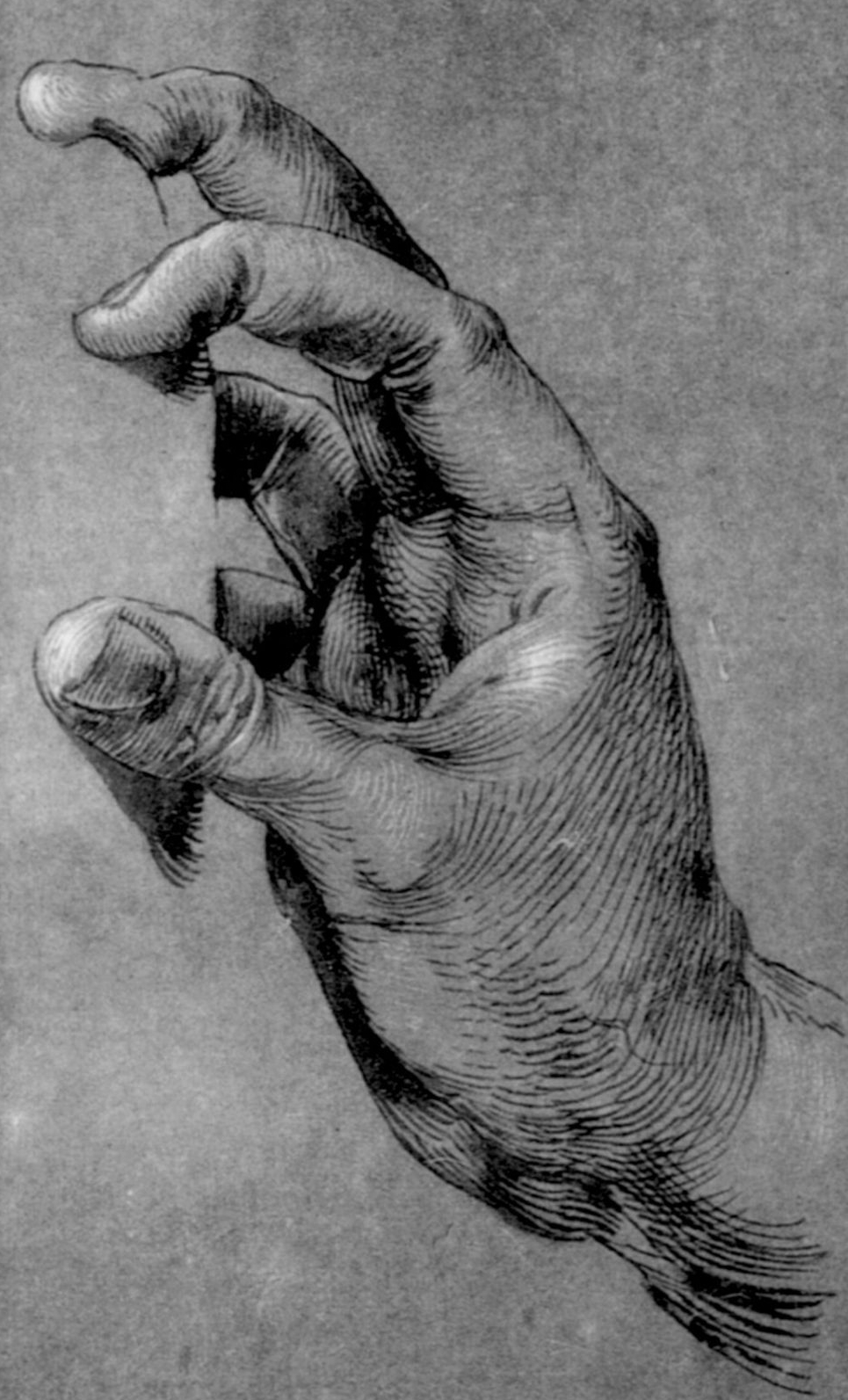 965x1593 Data Deluge The Hand Of God - Hand Of God Sketch
