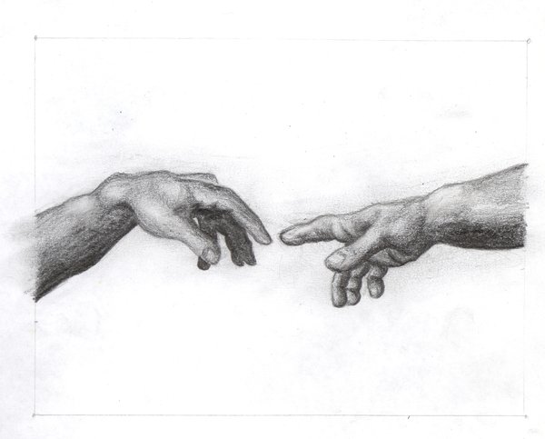 600x483 Hand Of God Wip By Sammorrisonz2 - Hand Of God Sketch