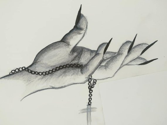 570x428 Hand Of God Etsy - Hand Of God Sketch