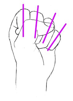 236x327 Draw Hand Open Palm Sketch Art Drawing Lessons - Hand Palm Sketch