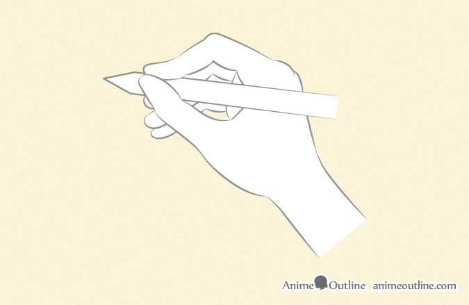 675x439 6 Ways To Draw Anime Hands Holding Something - Hand Pencil Sketch