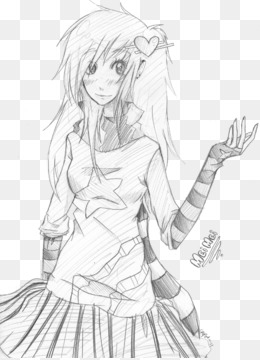 260x360 Line Art Drawing Manga Sketch - Hand Reaching Out Sketch