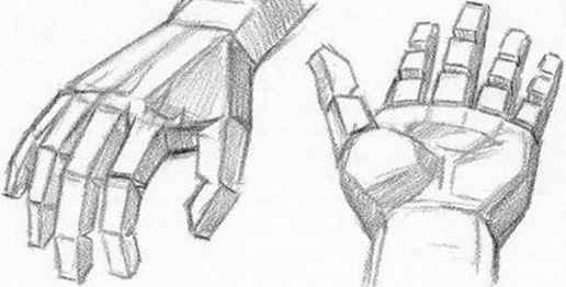 516x262 Plate Anatomy Of The Hand - Hand Skeleton Sketch