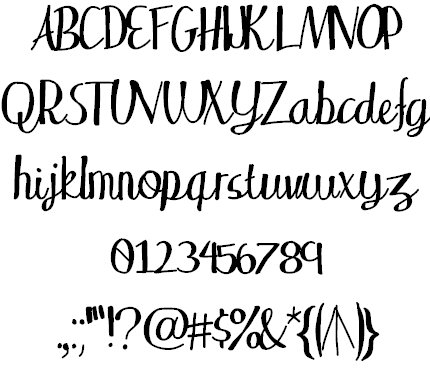 Hand Sketch Font at PaintingValley.com | Explore collection of Hand ...