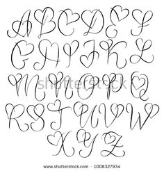 Hand Sketch Font at PaintingValley.com | Explore collection of Hand ...