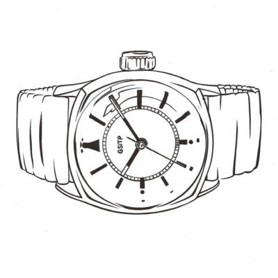 400x400 Gstp - Hand Watch Sketch