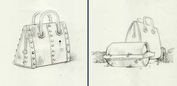 600x292 Jon Berkeley Illustration - Handbag Sketches