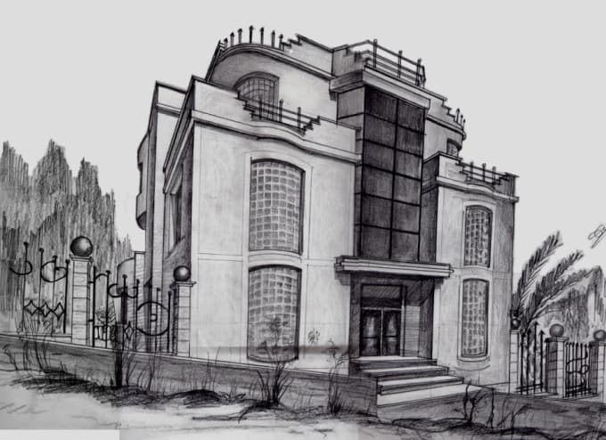 680x494 Provide Concept Architecture Buildings By Handmade Sketches By - Handmade Sketches