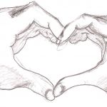 150x150 How To Draw Two Hands Making A Heart Coloring Pages Amp Tips - Hands Making A Heart Sketch