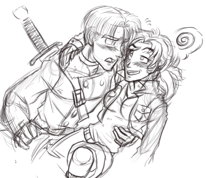 687x594 You Are A Handsome Man Sketch By Kasarawolf - Handsome Man Sketch