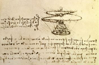 350x231 Leonardo Da Vinci Dyslexia The Gift - Handwriting Sketch