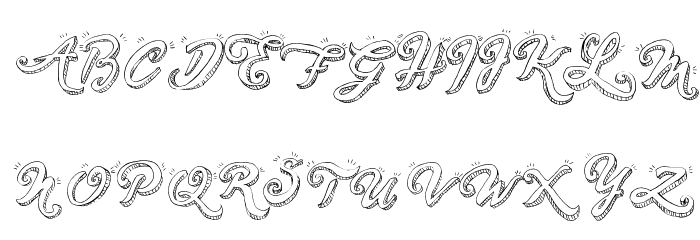 700x240 Sketch Handwriting Font Download - Handwriting Sketch