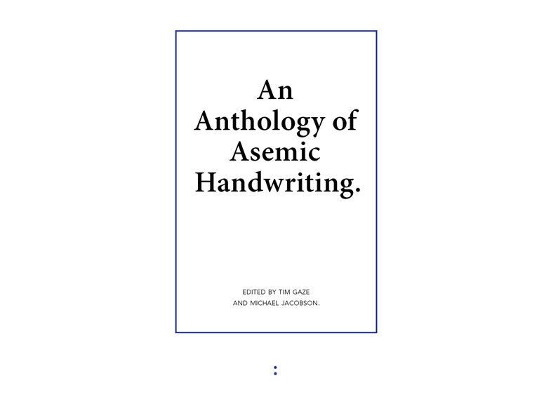 785x576 Uitgeverij An Anthology Of Asemic Handwriting - Handwriting Sketch