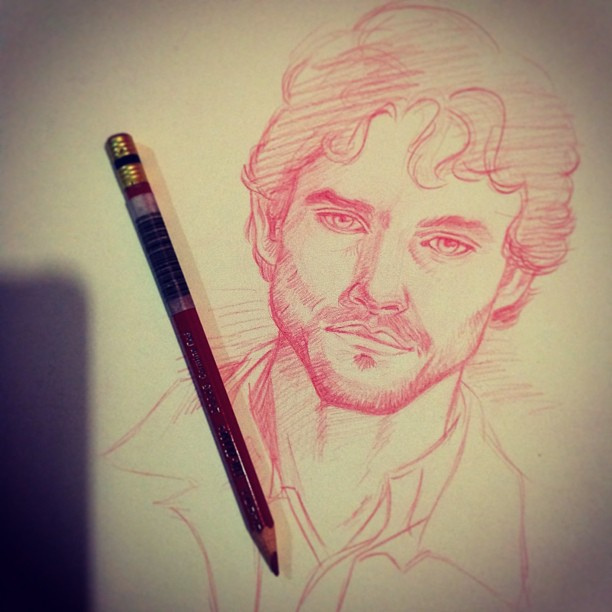 612x612 Wip - Hannibal Sketch