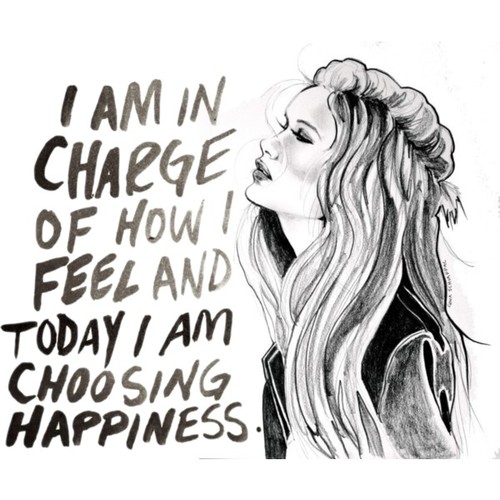 500x500 Choose Happiness Tumblr Shared By Nora On We Heart It - Happiness Sketch