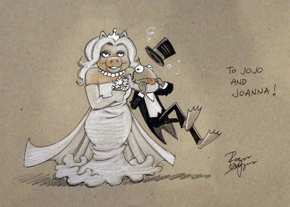 1009x720 The Hotel Fred Lscc Sketch The Happy Couple - Happy Couple Sketch