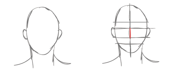 600x257 Quick Tip How To Draw Facial Expressions To Show Emotion - Happy Face Sketch
