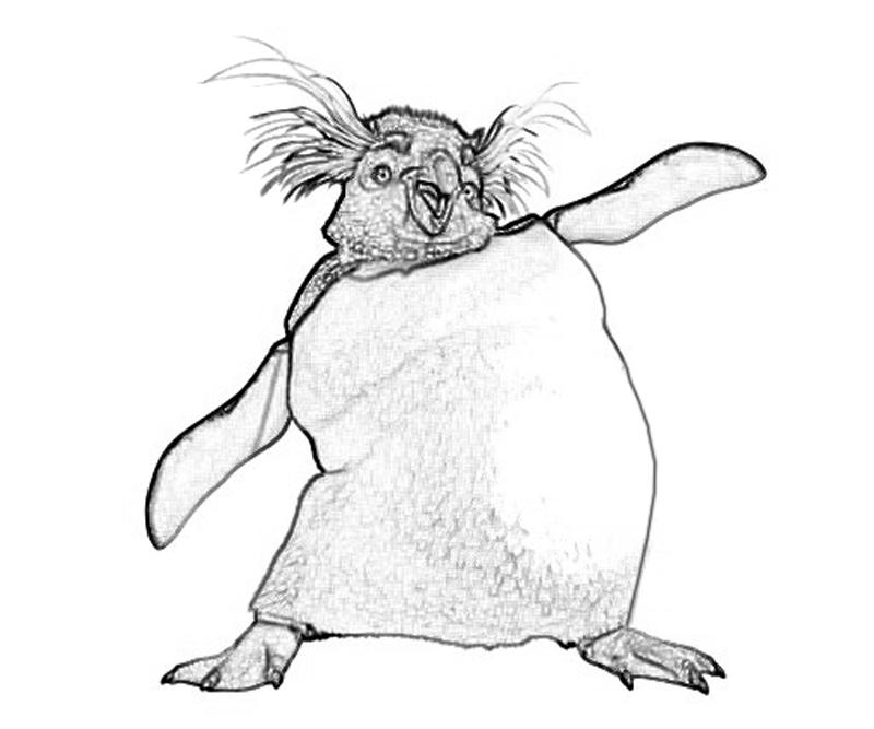 800x667 Happy Feet Gloria Profil Mario - Happy Feet Sketch