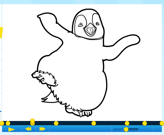 541x443 How To Draw Erik From Happy Feet Two Part 2 By Sketchheroes On - Happy Feet Sketch