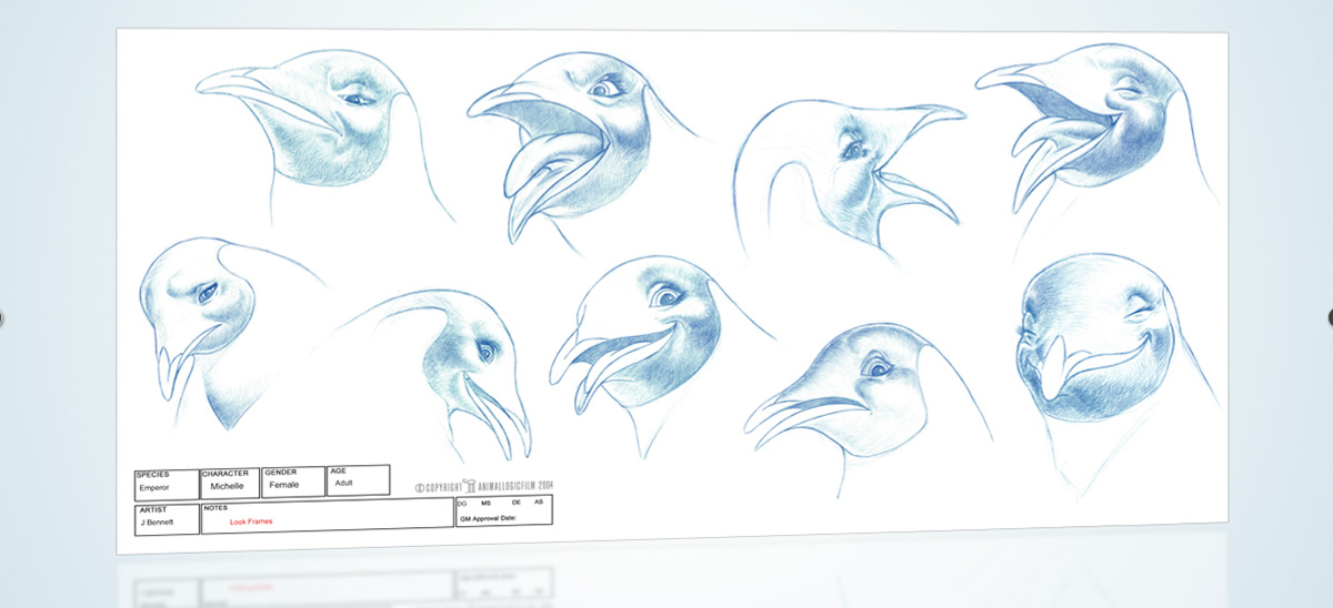 1200x548 Image - Happy Feet Sketch