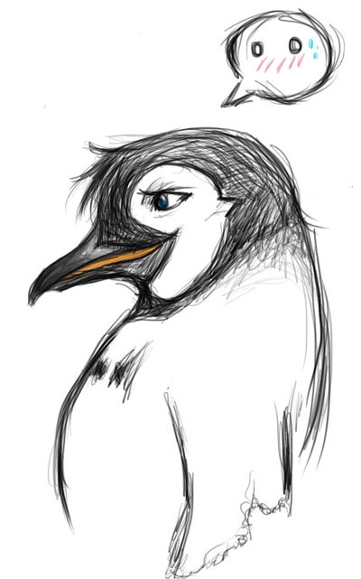 400x641 Mumble Happy Feet By Lolitasmemoir - Happy Feet Sketch