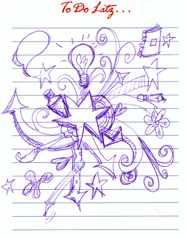 600x768 The Sketchbook Challenge Happy New Year! - Happy New Year Sketch