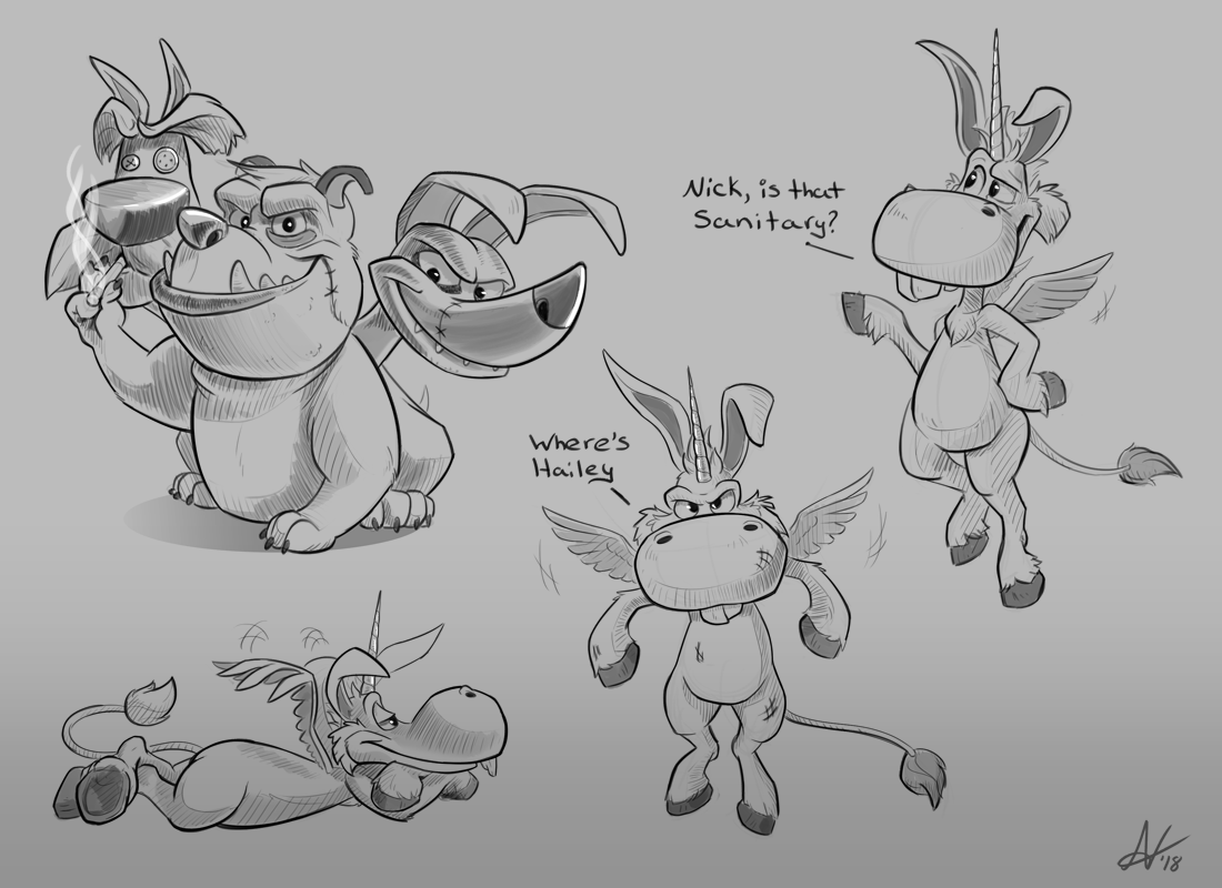 1100x800 Happy! Sketches By Veyz - Happy Sketches