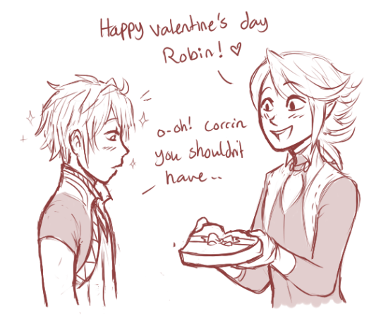 540x448 Happy Valentines Day N N Tumblr - Happy Valentine Day Sketch