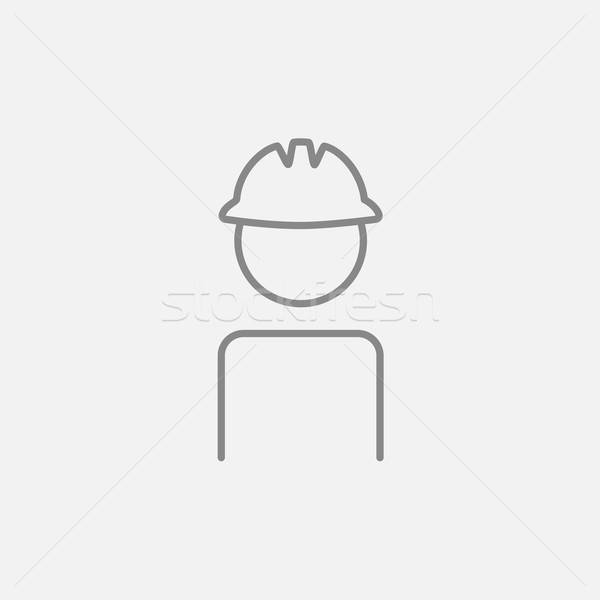 600x600 Hard Hat Icon Stock Photos, Stock Images And Vectors Stockfresh - Hard Hat Sketch