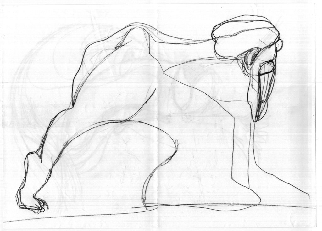 1024x734 The Hard Walk Through Life By Redtweny Sketches - Hard Sketches