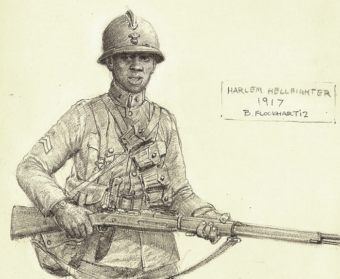 700x576 Harlem Hellfighter By Jesusfood - Harlem Sketch