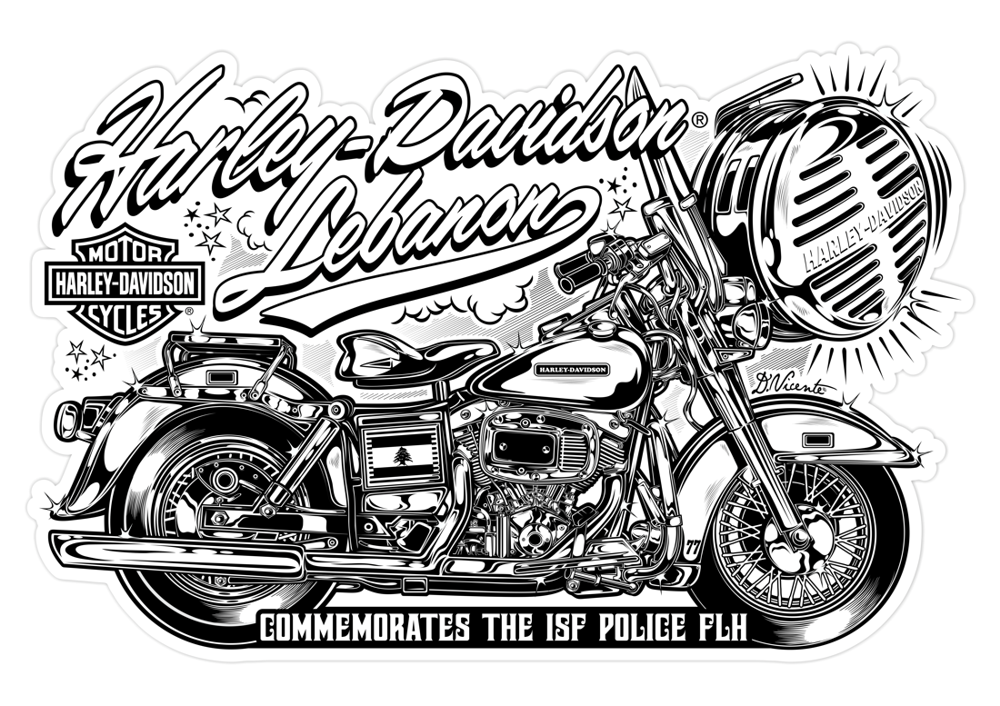 1000x706 Dvicente - Harley Davidson Motorcycle Sketch