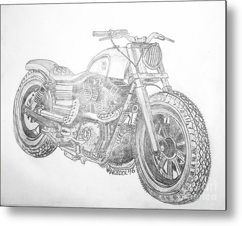 493x461 Custom Harley Davidson - Harley Davidson Sketch