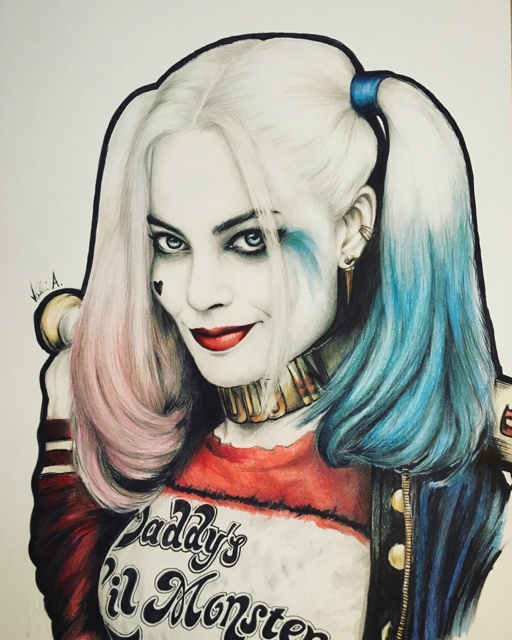 1024x1279 Harley Quinn Sketch Drawing Skill - Harley Quinn Sketch