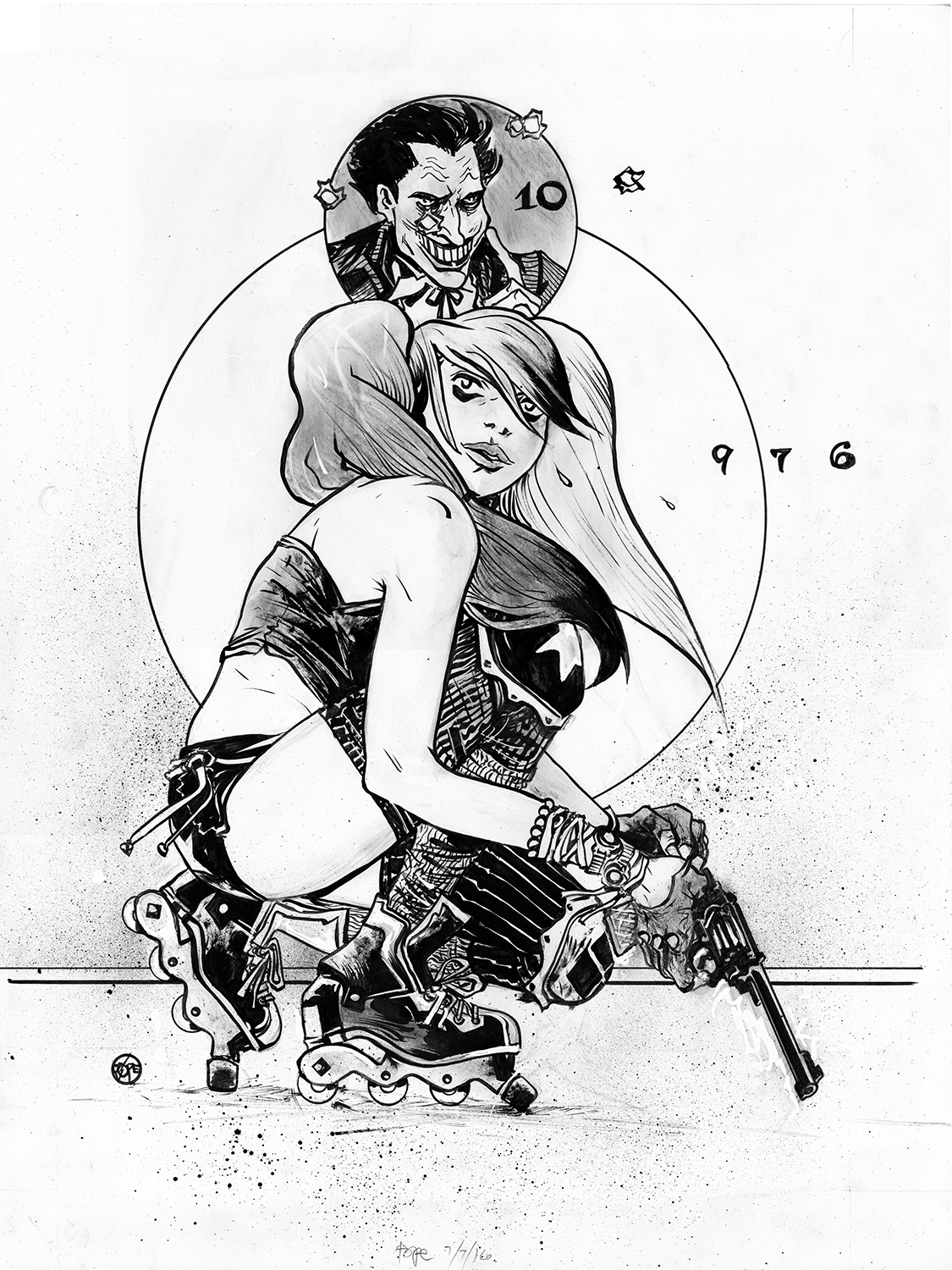 1125x1500 Harley Quinn - Harley Quinn Sketch