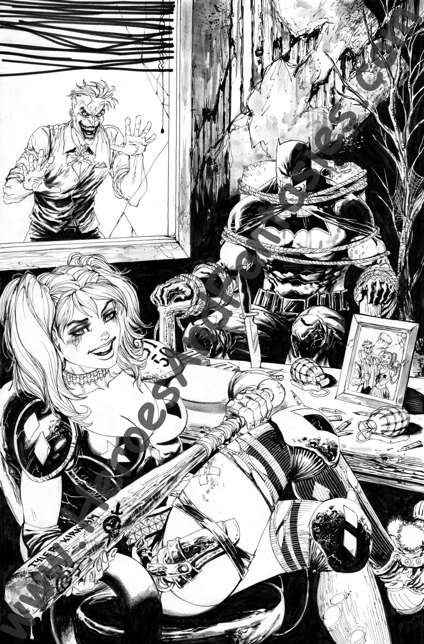 1349x2048 Harley Quinn - Harley Sketch