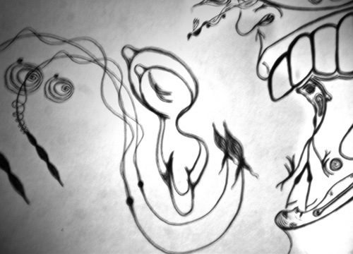 500x360 Harmonica Calmer Than You Are - Harmonica Sketch