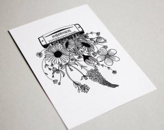 340x270 Harmonica Drawing Etsy - Harmonica Sketch