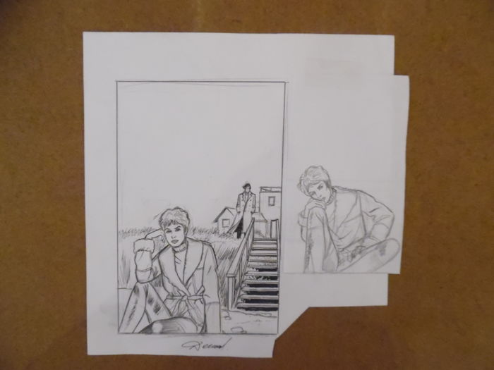 700x525 Renaud - Harmonica Sketch