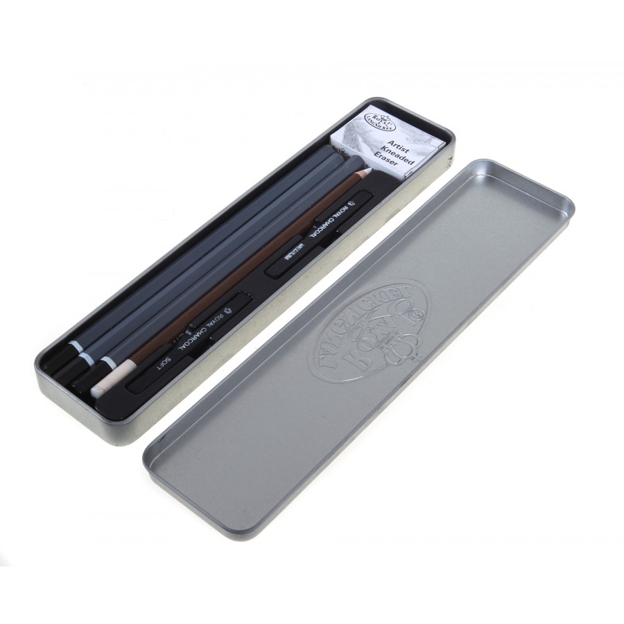 900x900 Royal Amp Langnickel Mini Tin Drawing Set Charcoal Amp Pastel - Harmonica Sketch