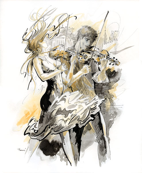 494x600 Lena Sotskovaharmony 2 Or Sketch - Harmony Sketch