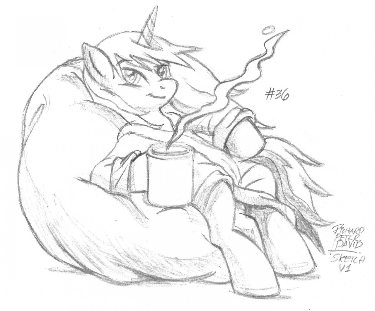 1280x1061 Rocky Harmony Sketch Lt3 By Artworktee - Harmony Sketch