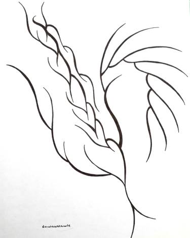 375x469 Harmony Drawing By Dorota Anna Undrych Saatchi Art - Harmony Sketch