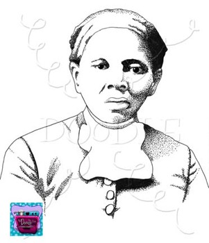 301x350 Harriet Tubman Clipart - Harriet Tubman Sketch