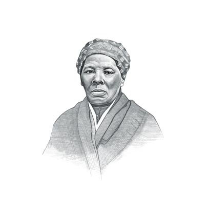 400x436 Harriet Tubman Interesting Facts For Kids - Harriet Tubman Sketch