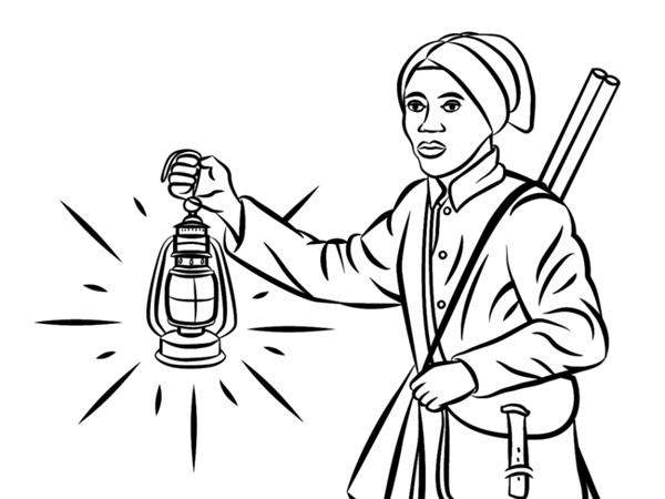 600x450 Tribute To Araminta Ross Bey Aka Harriet Tubman (1820 1913 Ad.) 02 - Harriet Tubman Sketch